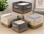Foldable Fabric Storage Baskets