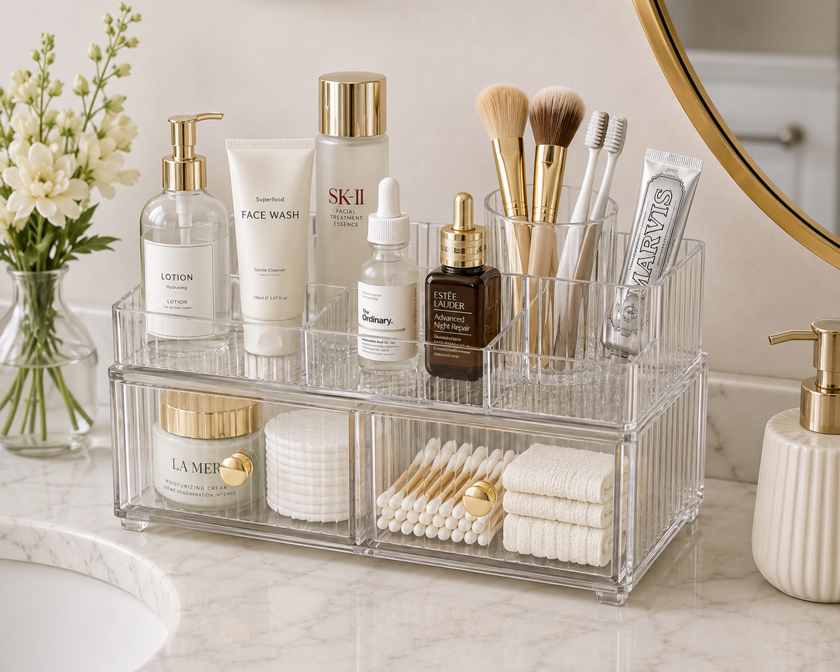Bathroom Countertop Organizer
