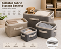 Foldable Fabric Storage Baskets