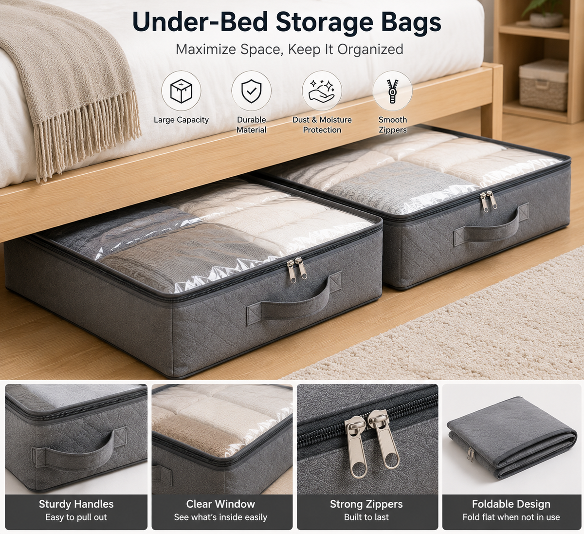 Under-Bed Storage Bags
