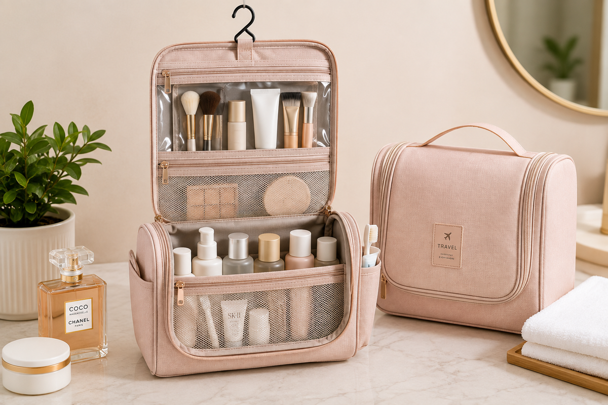 Hanging Travel Toiletry Organizer